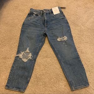 “The Mom” High Rise Jeans Extra Short